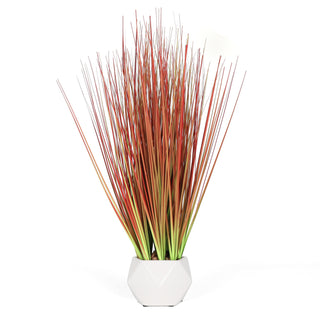 Red Grass Artificial Plant