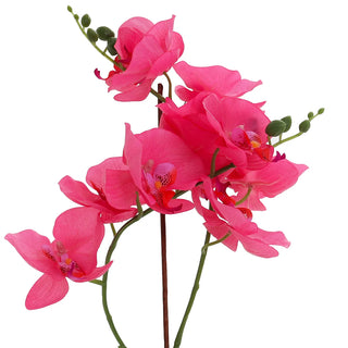 Hot Pink Artificial Orchid - Large