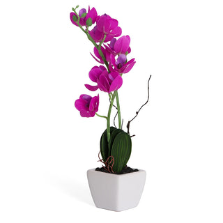 Violet Artificial Orchid - Medium