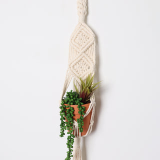 Macrame Plant Hanger - Boho Planter