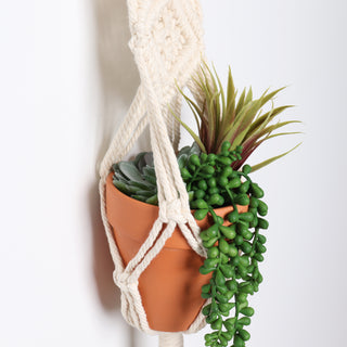 Macrame Plant Hanger - Boho Planter