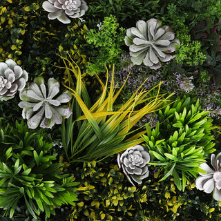 Costal Haven Succulent Mix Greenery Panels