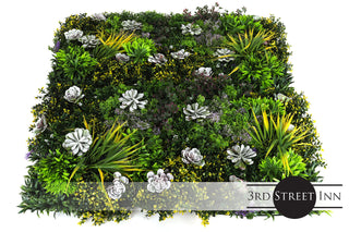 Costal Haven Succulent Mix Greenery Panels