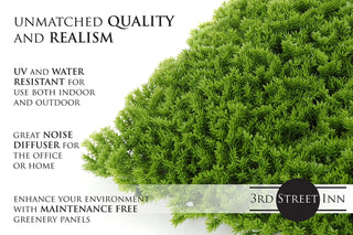 Moss Greenery Panel