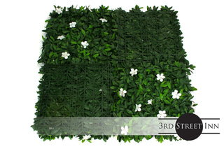 White Cuckoo Greenery Panel