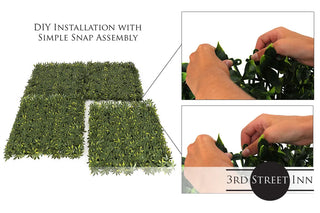 Yellow Haze Cannabis Greenery Panels