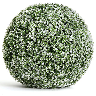 15" Large Baby's Breath Topiary Ball