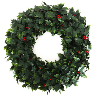 English Holly Wreath - X Large