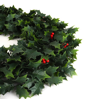 English Holly Wreath - X Large