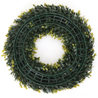 Golden Boxwood Wreath - Large