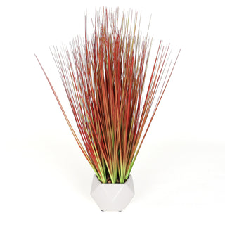 Red Grass Artificial Plant